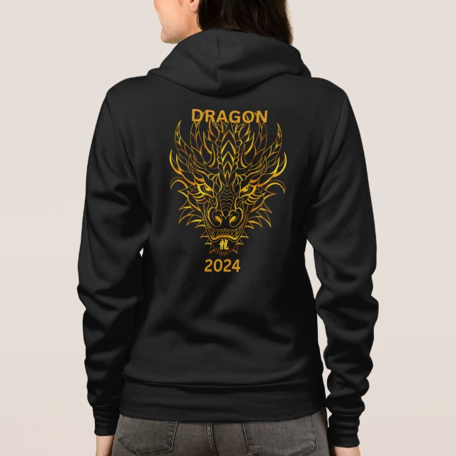 Moletom Dragão ouro 2024 (Verso)