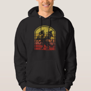 Moletom Dragão Voador Retro pôr do sol Tee Fantasy Dragon