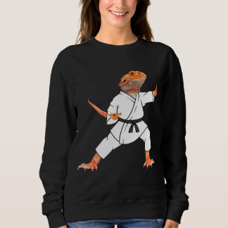 Moletom Dragões cardeados fazendo Karate Samurai Ninja Liz
