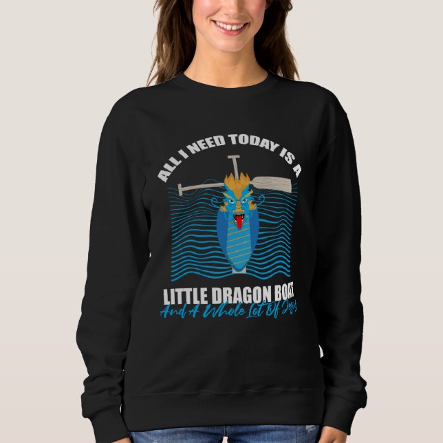 Moletom Dragon Boat Quote for Dragonboat Crew and Dragonbo (Frente)