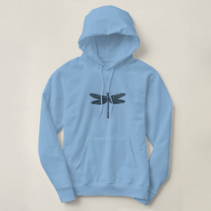 Moletom 'Dragon-Fly_Woman's_Hooded_Sweatshirt