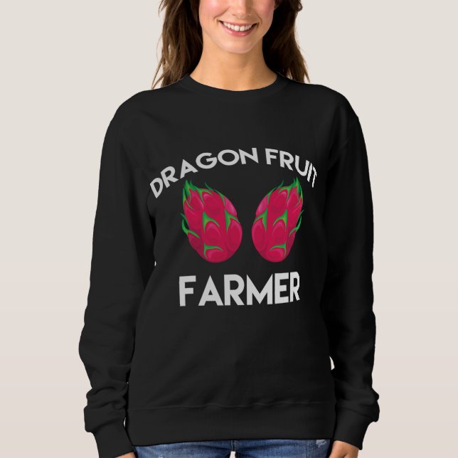 Moletom Dragon Fruta Farmer Outfit Amor Comida tropical (Frente)