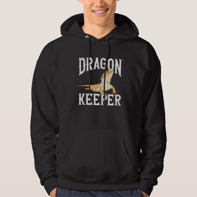Moletom Dragon Keeper Bearded Dragon Beardie Reptile Lizar (Frente)