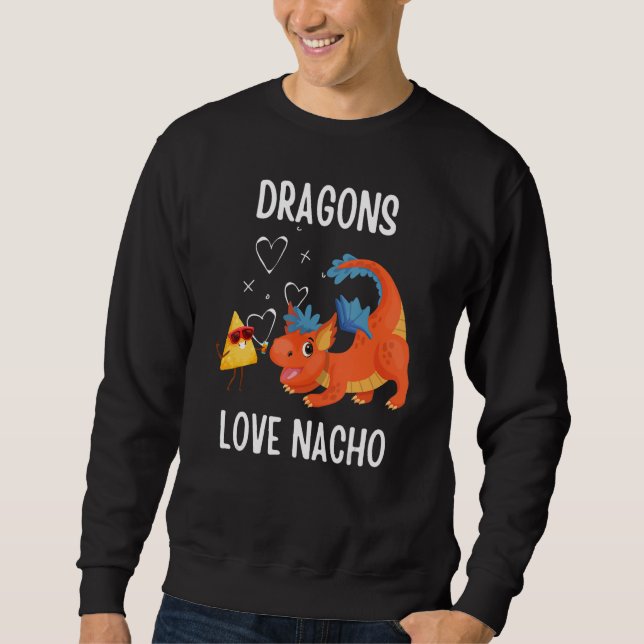 Moletom Dragon Love Nacho (Frente)