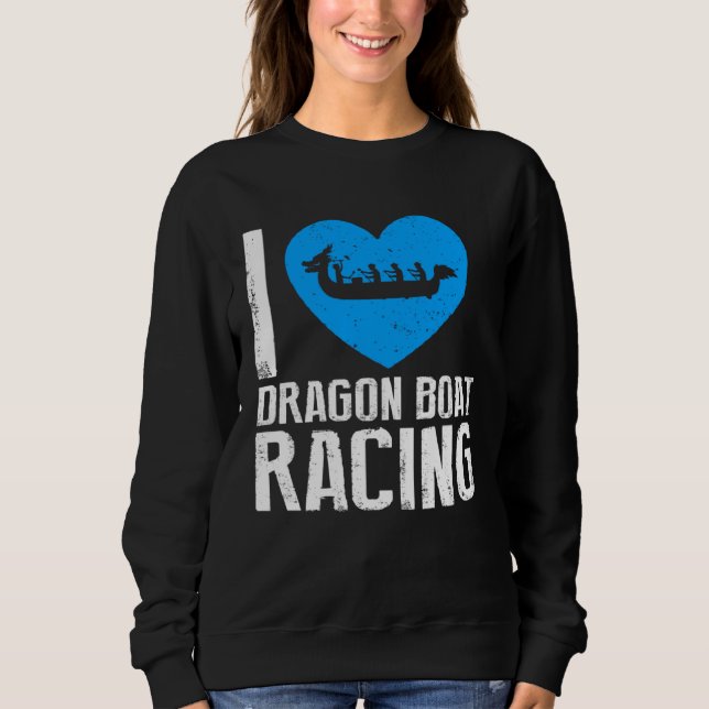 Moletom Dragonboat Theme for Dragon Boat Paddlers  10 (Frente)