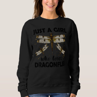 Moletom Dragonfly legal Para Mulheres Meninas Insetam Drag