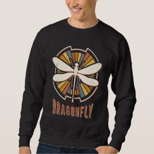 Moletom Dragonfly Vintage Retro Animal Love Clássico