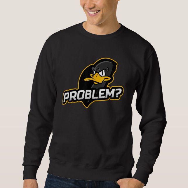 Moletom Drake Ducks Motif - Problema Ao Procurar Por Stres (Frente)