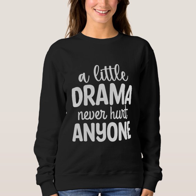 Moletom Drama Queen Cote Engraçado Drama (Frente)
