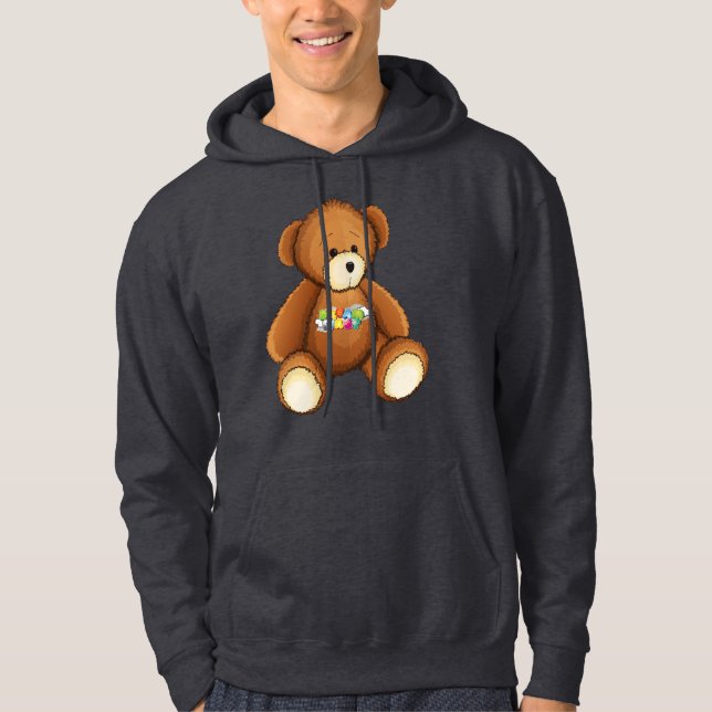 Moletom Dream First Teddy Bear (logotipo) Hoodie (Frente)