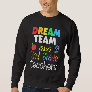 Moletom Dream team 2nd Grade Quote Teachers Back to Schoo