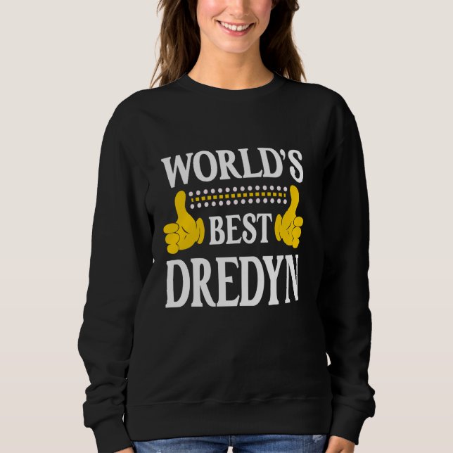 Moletom Dredyn Personal Name Engraçado Primeiro nome Melho (Frente)