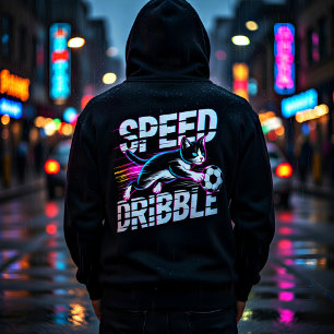 Moletom Drible de Velocidade Legal Gato Futebol Para Atlet