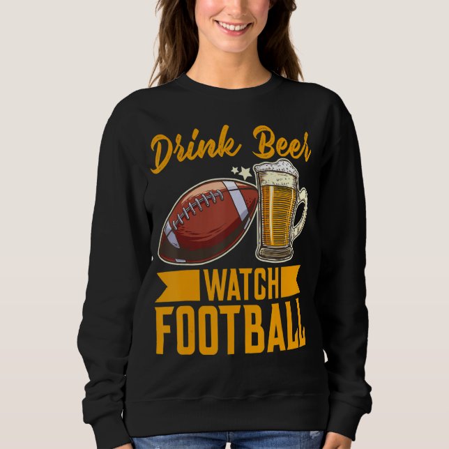 Moletom Drink Beer Watch Futebol (Frente)