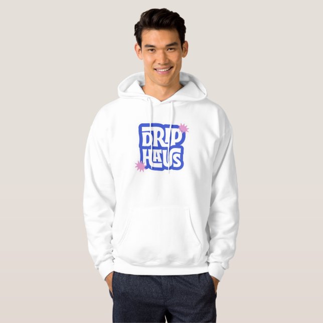 Moletom Drip Haus – Logotipo Retro Divertido (Frente Completa)