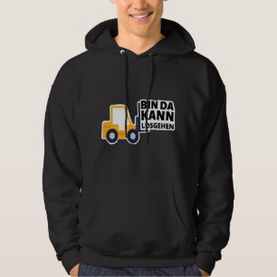 Moletom Driver de empilhadeira Estou pronto para ficar eng