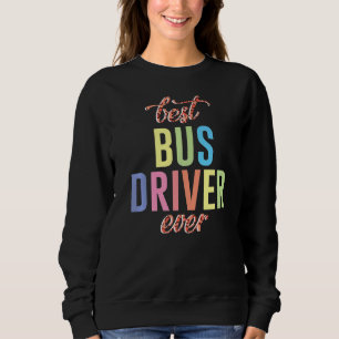 Moletom Driver de melhor barramento de escola de ônibus de