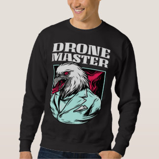 Moletom Drone Life Master Bald Eagle Birdwatcher Quadcopte