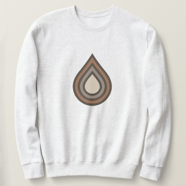 Moletom Drop Layered Artwork Men's Sweatshirt (Frente do Design)