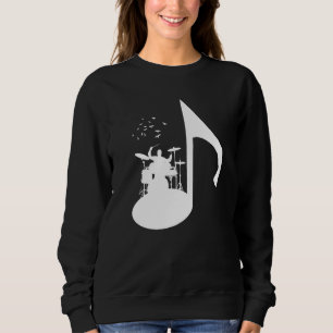 Moletom Drummer de Pássaros de Nota