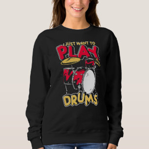 Moletom Drummer Musical Drummer Tambores Musicais