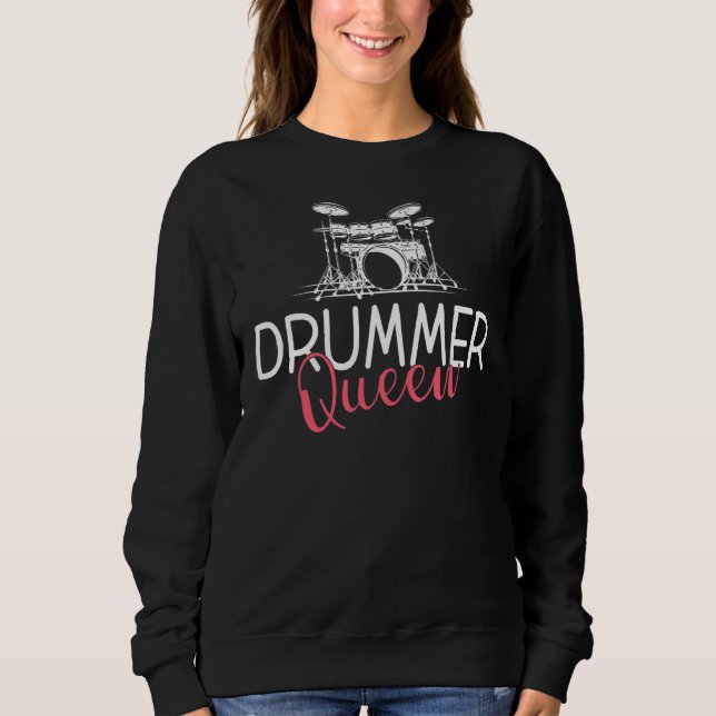 Moletom Drummer Queen (Frente)