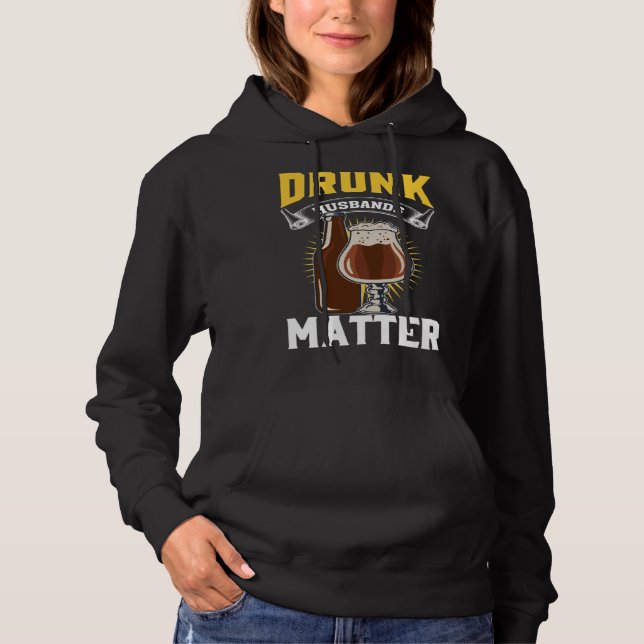 Moletom Drunk Husband Matter Beer For Husband And Wife  2 (Frente)