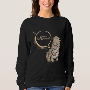 Moletom Du bist Tardi Rust Moss Tardigrado