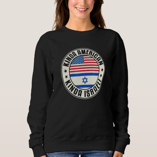 Moletom Dual Citizenship American Israeli Israel Usa Flag (Frente)