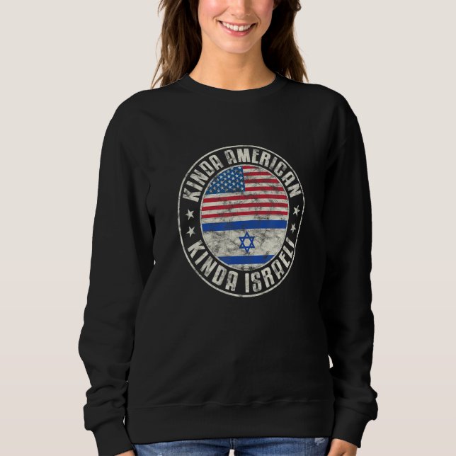 Moletom Dual Citizenship American Israeli Israel Usa Flag_ (Frente)