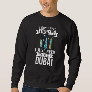 Moletom Dubai Emiratos Árabes Unidos Uae Cidade Skyline Ma