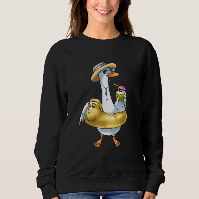 Moletom Duck Goose Summer Vacay Duck (Frente)