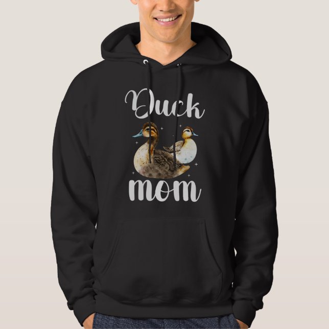 Moletom Duck Mom Duck Owner Duck Mama Duck Farmer (Frente)