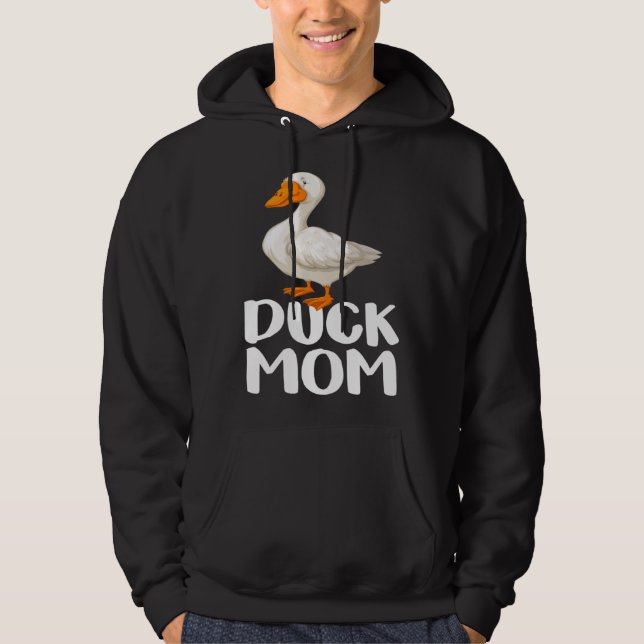 Moletom Duck Mom Rubber Duck  Duck  Animal (Frente)