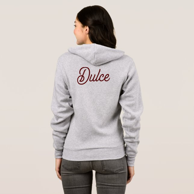Moletom Dulce T-Shirt (Parte Traseira Completa)