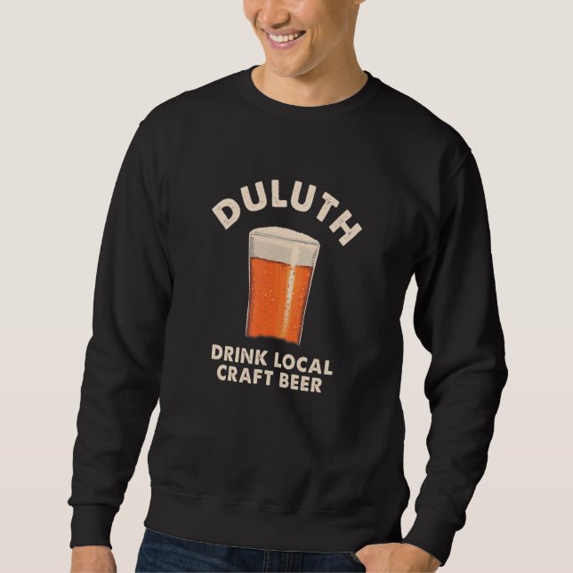 Moletom Duluth Beer Artesanato Local Beer Minnesota Bebend (Frente)