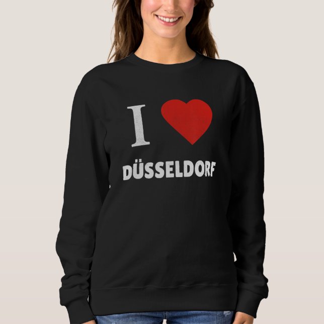 Moletom Dusseldorf Dialect Rhine Westphalia Germany Souven (Frente)