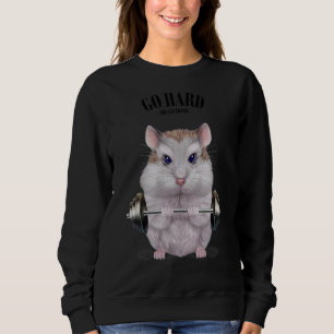 Moletom Dwarf Hamster Muscle Training Welevising Fitnes