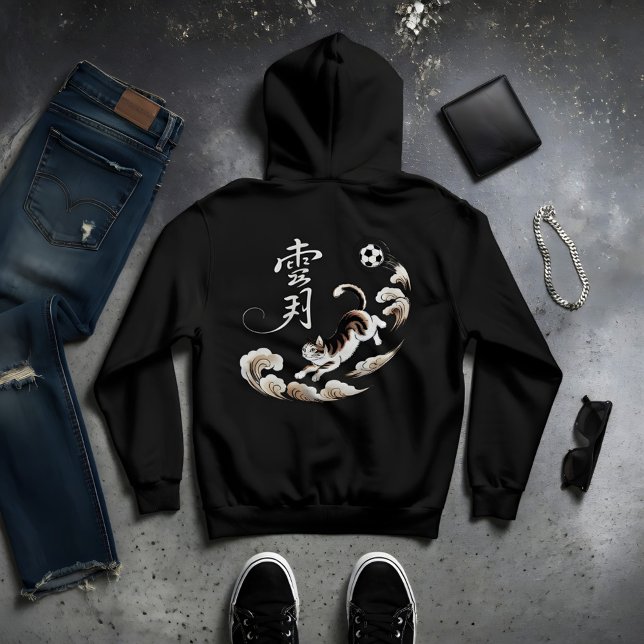 Moletom Dynamic Soccer Cat Stylish for Pet Lovers & Sports (Criador carregado)