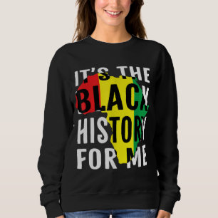 Moletom É a história negra para mim, o primo afro-american