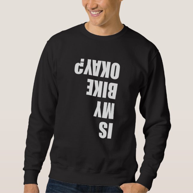 Moletom É A Minha Bicicleta Bicicleta Ciclo? (Frente)