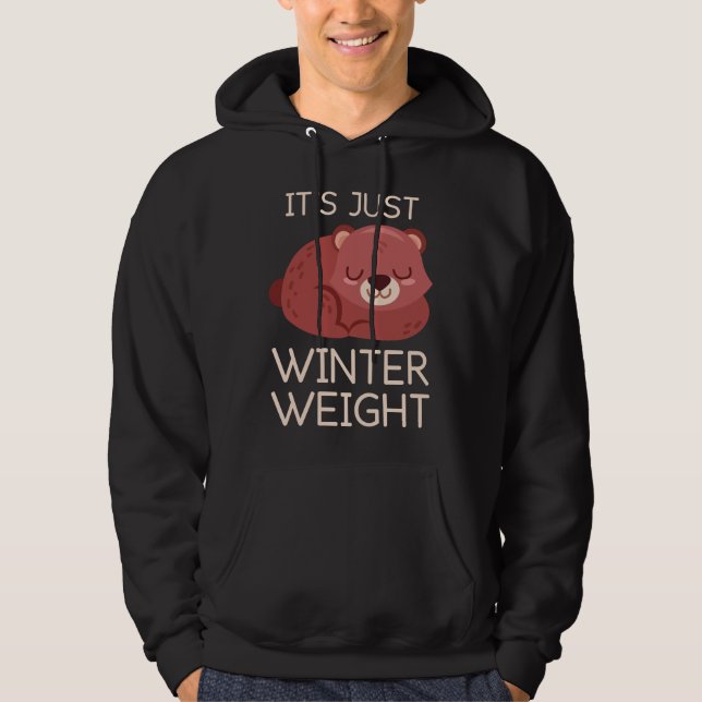 Moletom É Apenas Peso de Inverno (Frente)