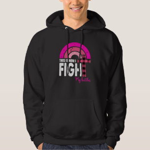 Moletom É Assim Que Eu Luto Com O Presente Do Cancer Da Ma