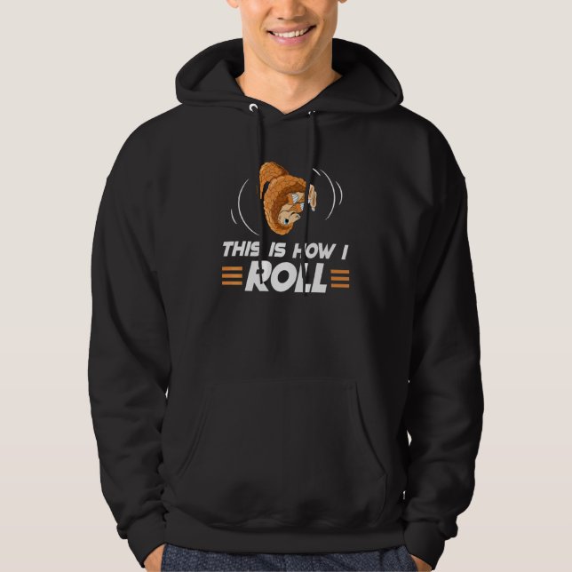 Moletom É Assim Que Eu Rolo Pangolim  Pangolins Pangolim (Frente)