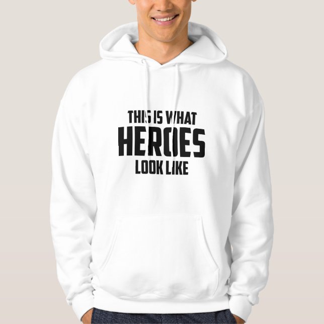 Moletom É assim que os HEROES se parecem (Frente)