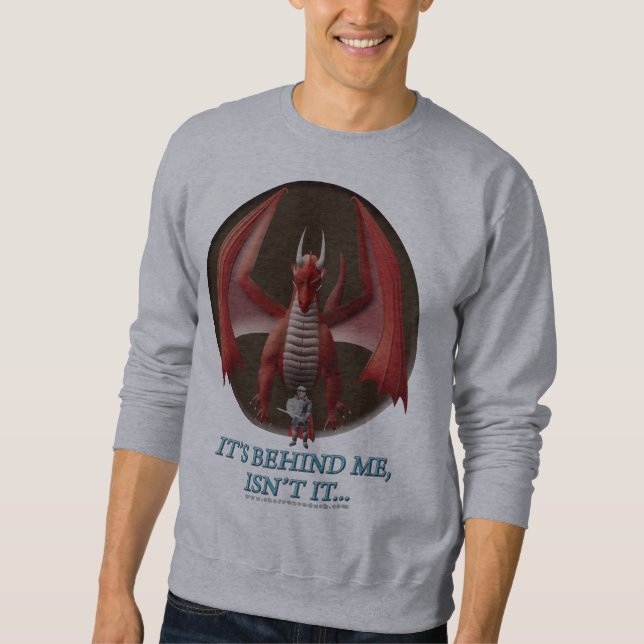 Moletom É atrás de mim (Frente)