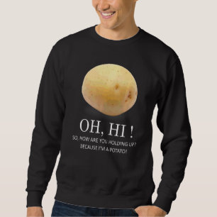 Moletom É Batata porque sou um Humor de Batata