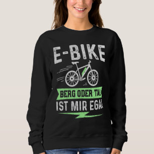 Moletom E Bike Mountain Ou Valley Ist Mir Egal - Electric