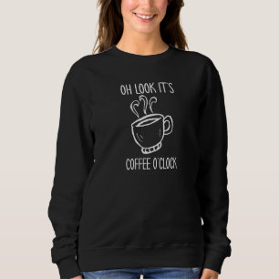 Moletom É Café O'clock Coffeeholic Mug Caffeine Break
