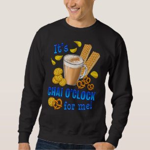 Moletom É Chai O Clock Engraçado Café Tea Beber